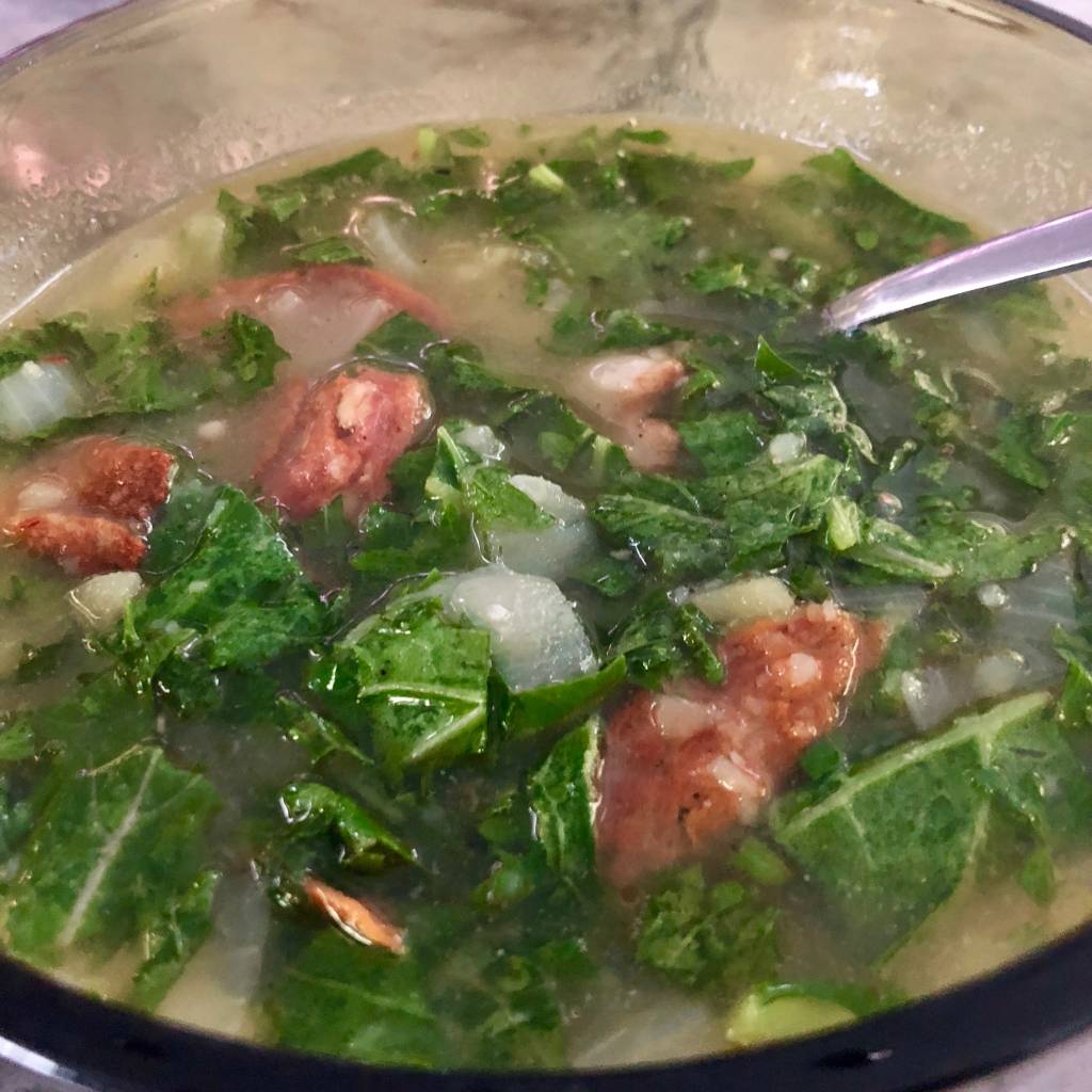 Caldo Verde - Portuguese Greens Soup