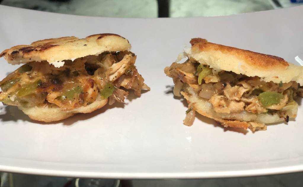 Chicken Arepas