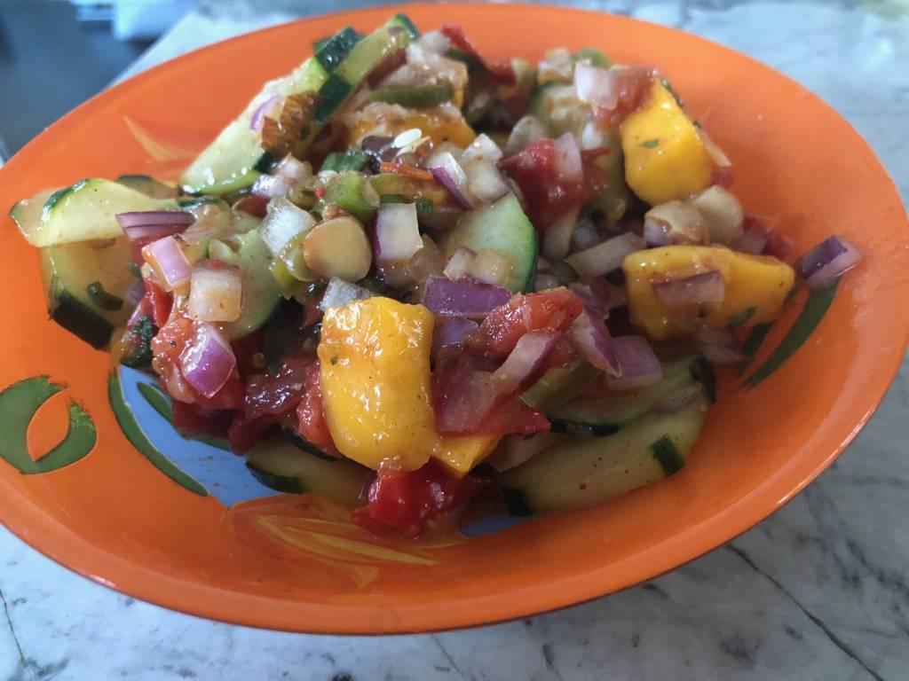 Cucumber Mango Salad